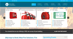 Desktop Screenshot of nwfiresolutions.co.uk
